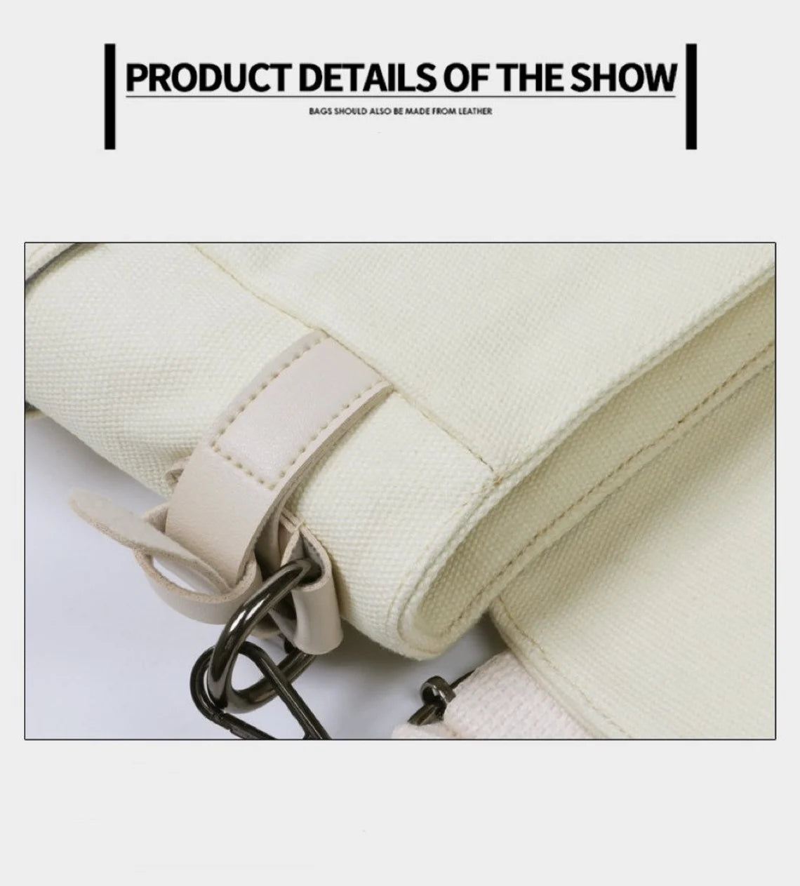 Kuromi Shoulder Bag White Black KawaiiGiftLand