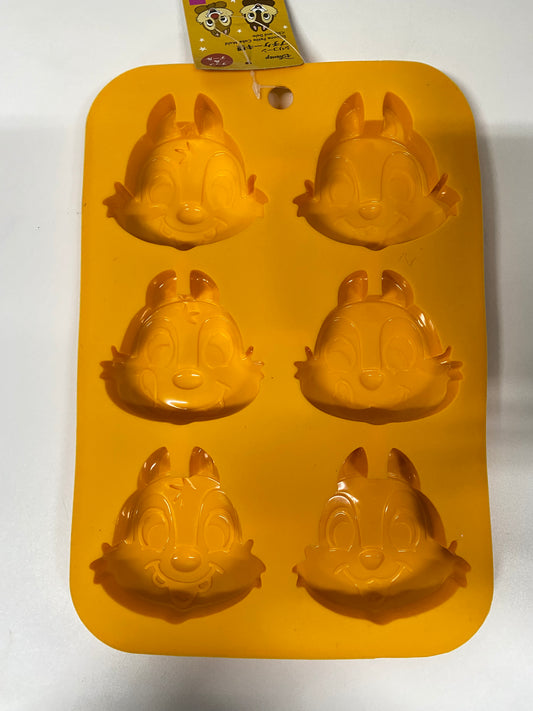 Japan Disney Chip and Dale Silicone Petite Cake Chocolate Ice Jelly Candle Mold KawaiiGiftLand