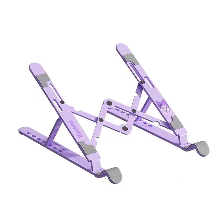 Sanrio Laptop Notebook iPad Multifunctional Stand Adjustable Lift Hello Kitty My Melody Kuromi Cinnamoroll KawaiiGiftLand