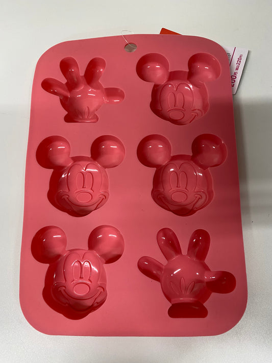 Japan Disney 3D Mickey with Hand Silicone Petite Cake Chocolate Ice Jelly Candle Mold KawaiiGiftLand