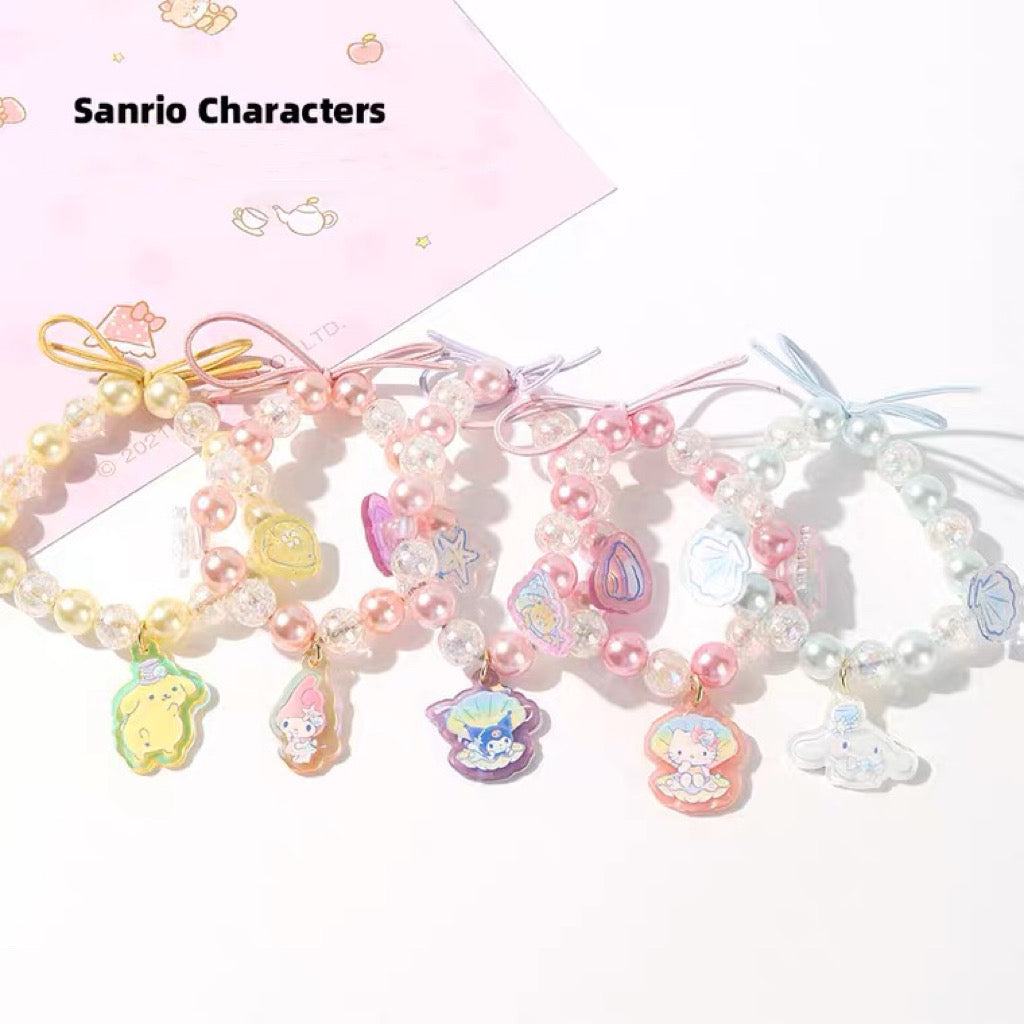 Sanrio Melody Kuromi Cinnamoroll Crystal Bracelet
