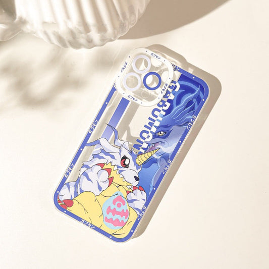 Anime Digimon Digital Monster Gabumon iPhone Case 6 7 8 PLUS SE2 XS XR X 11 12 13 14 15 16 Pro Promax 12mini 13mini KawaiiGiftLand