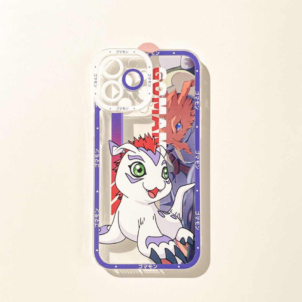 Anime Digimon Digital Monster Gomamon iPhone Case 6 7 8 PLUS SE2 XS XR X 11 12 13 14 15 16 Pro Promax 12mini 13mini KawaiiGiftLand