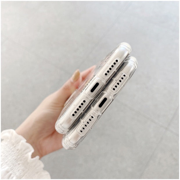 Cartoon Design Cute White Dog and Friends Charlie Sally Linus iPhone Case 6 7 8 PLUS SE2 XS XR X 11 12 13 14 Pro Promax KawaiiGiftLand