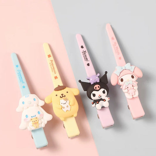 Sanrio 3D Resin Big Long Hair Clip My Melody Kuromi Cinnamoroll Pompompurin KawaiiGiftLand