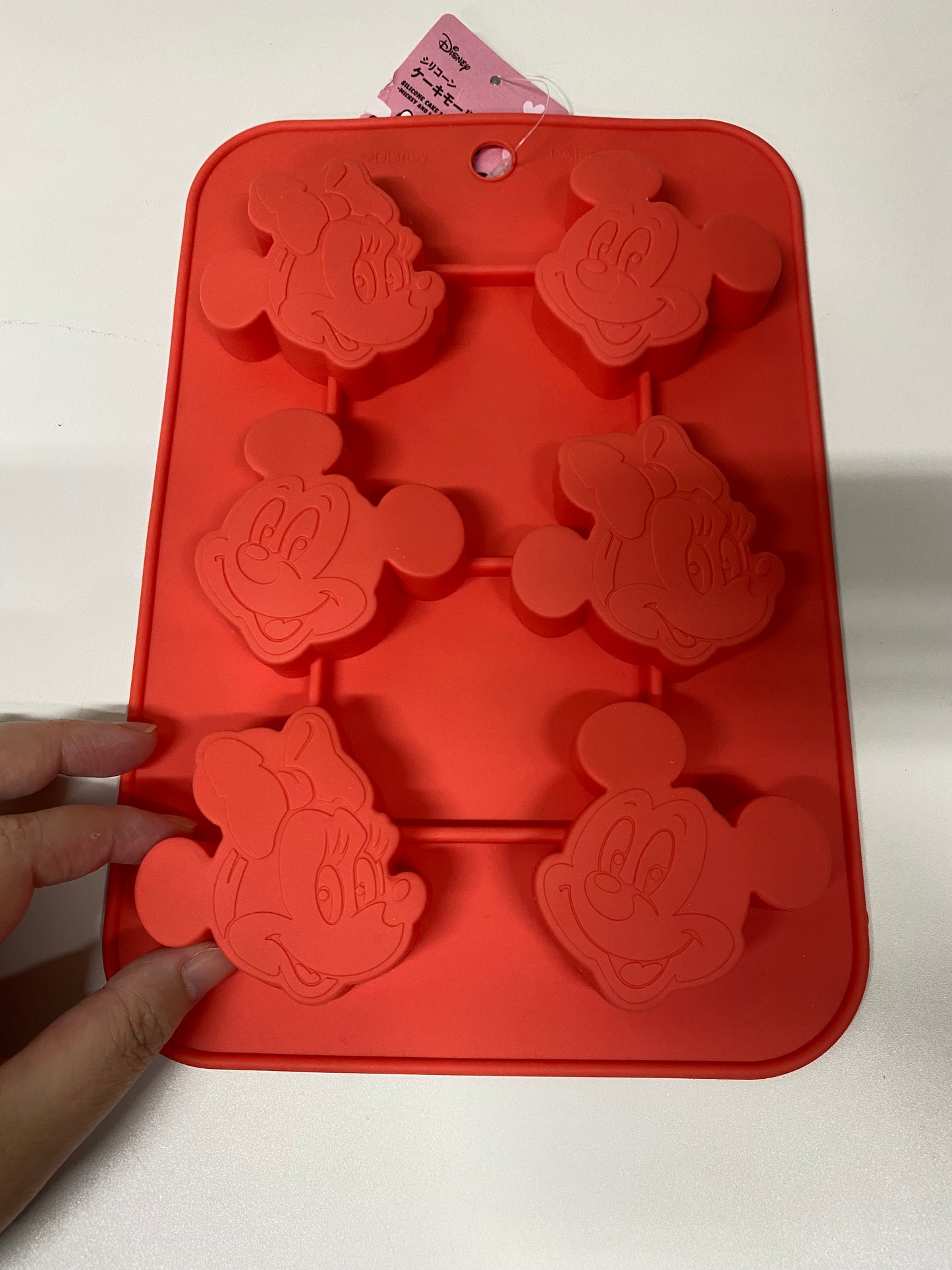Japan Disney Mickey and Minnie Silicone Petite Cake Chocolate Ice Jelly Candle Mold KawaiiGiftLand