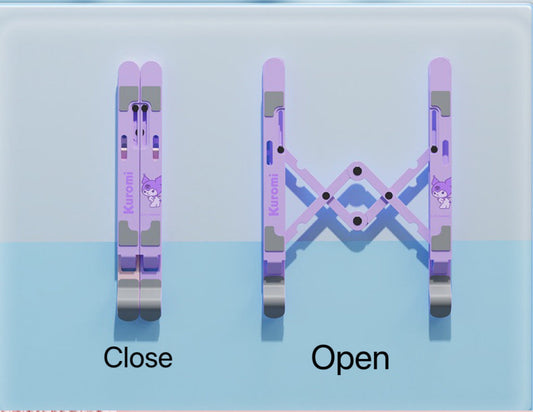 Sanrio Laptop Notebook iPad Multifunctional Stand Adjustable Lift Hello Kitty My Melody Kuromi Cinnamoroll KawaiiGiftLand