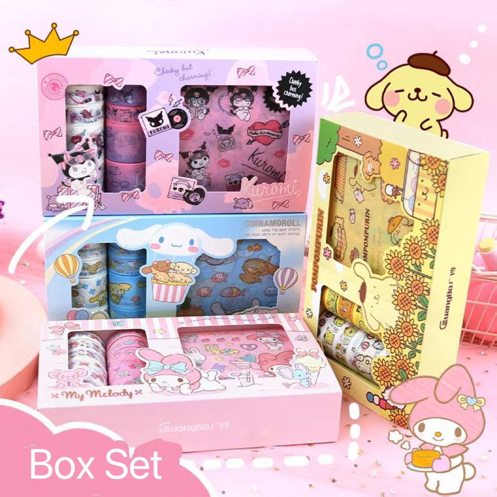 Sanrio Stickers Book Play 3 set Hello Kitty My melody KUROMI