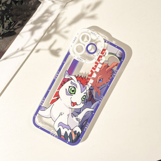 Anime Digimon Digital Monster Gomamon iPhone Case 6 7 8 PLUS SE2 XS XR X 11 12 13 14 15 16 Pro Promax 12mini 13mini KawaiiGiftLand