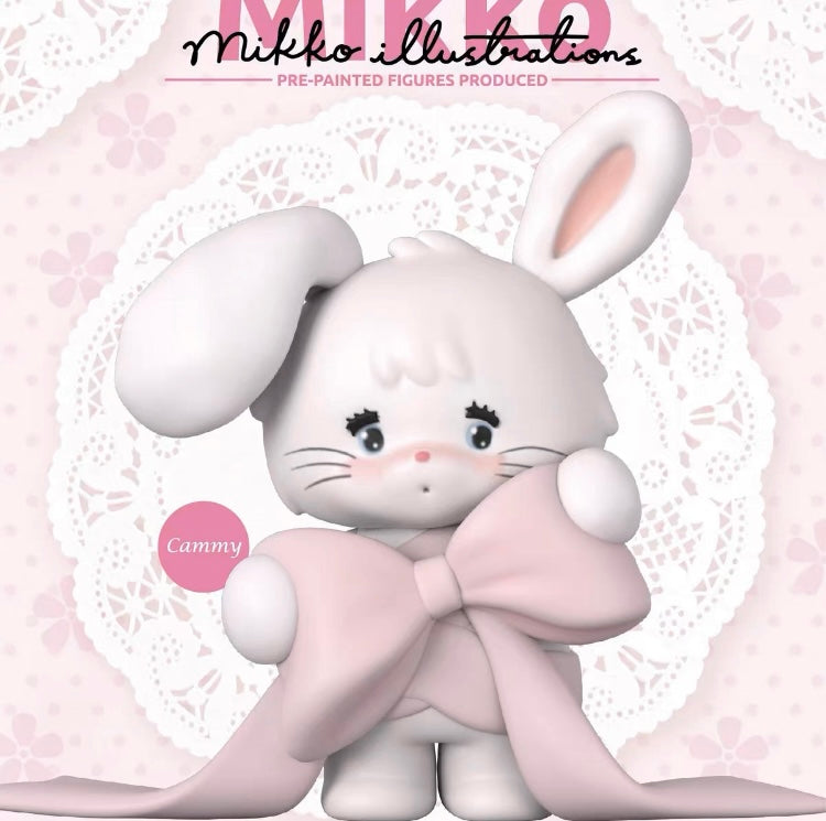Mikko illustration Dress Up Version | Bear Latte Dog Souffie Kitten Mousse Rabbit Cammy - Kawaii Collectable Toys Mystery Blind Box KawaiiGiftLand