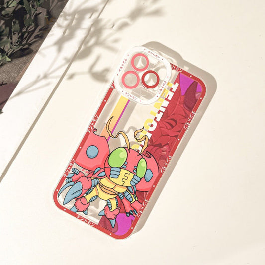 Anime Digimon Digital Monster Tentomon iPhone Case 6 7 8 PLUS SE2 XS XR X 11 12 13 14 15 16 Pro Promax 12mini 13mini KawaiiGiftLand