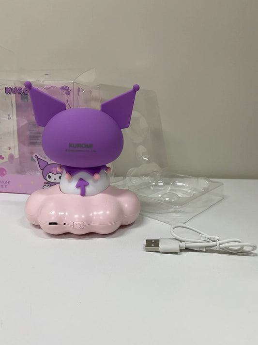 Sanrio Kuromi on Cloud Soft Night Light with LED Light KawaiiGiftLand