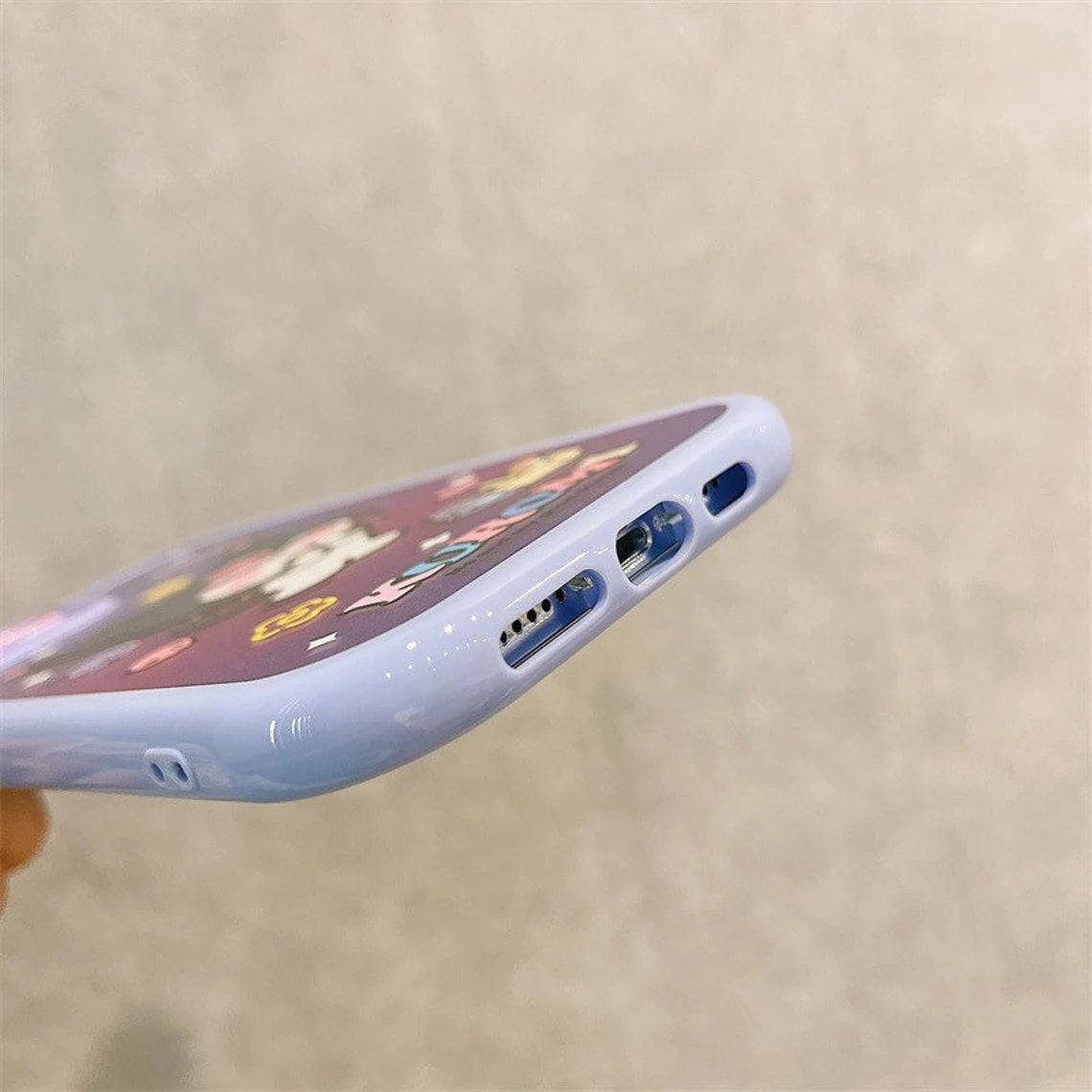 Japanese Cartoon Heart Eyes KU & Dancing PC iPhone Case PLUS 11 12 13 14 Pro Promax KawaiiGiftLand