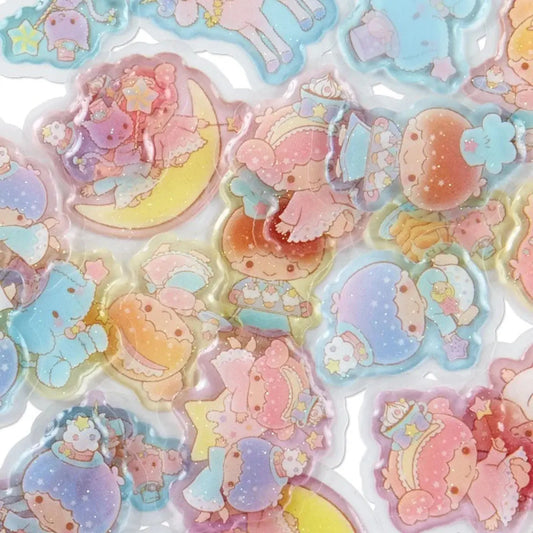 Japan Sanrio Set of 26 Little Twin Stars Sweets Cakes Cafe Stickers