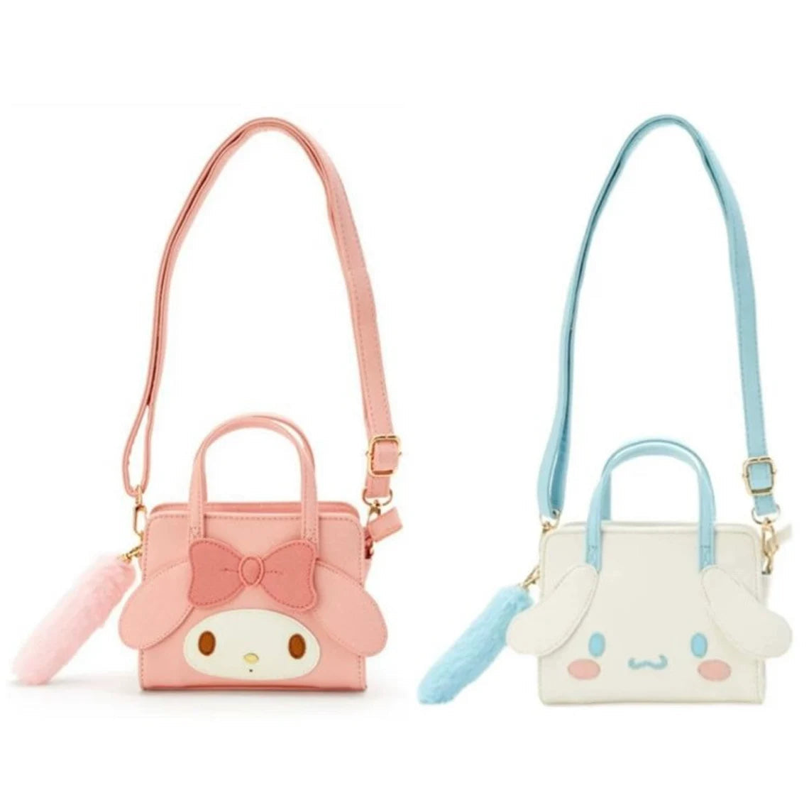 Sanrio My Melody Big Head Pink Shoulder Bag Japan KawaiiGiftLand