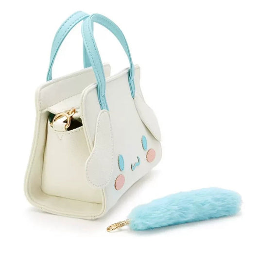 Sanrio Cinnamoroll Big Head White and Blue Shoulder Bag Japan KawaiiGiftLand