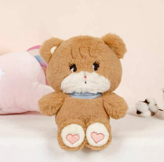 Mikko illustration Big Plush Doll Bear Latte Dog Souffie Kitten Mousse Rabbit Cammy KawaiiGiftLand