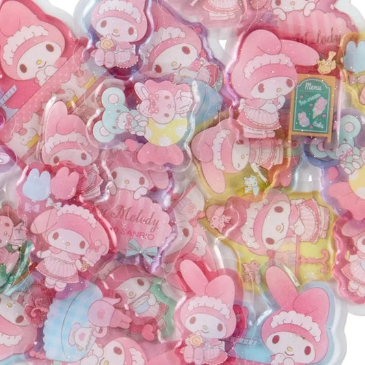 Japan Sanrio Set of 26 My Melody Sweets Cakes Cafe Stickers