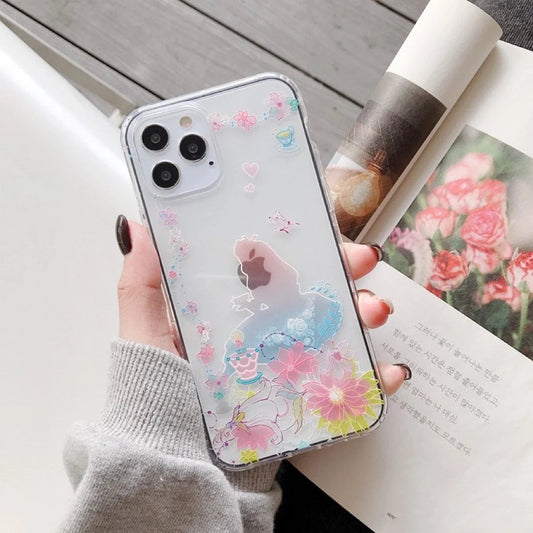 Princesses Little Mermaid Girl Alice iPhone Case 7 8 XS XR 11 12 13 14 15 Pro Promax KawaiiGiftLand