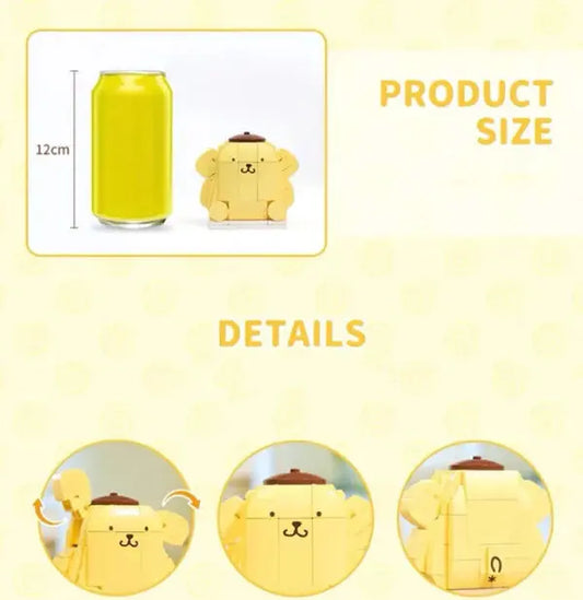Sanrio Pompompurin Building Blocks Toy