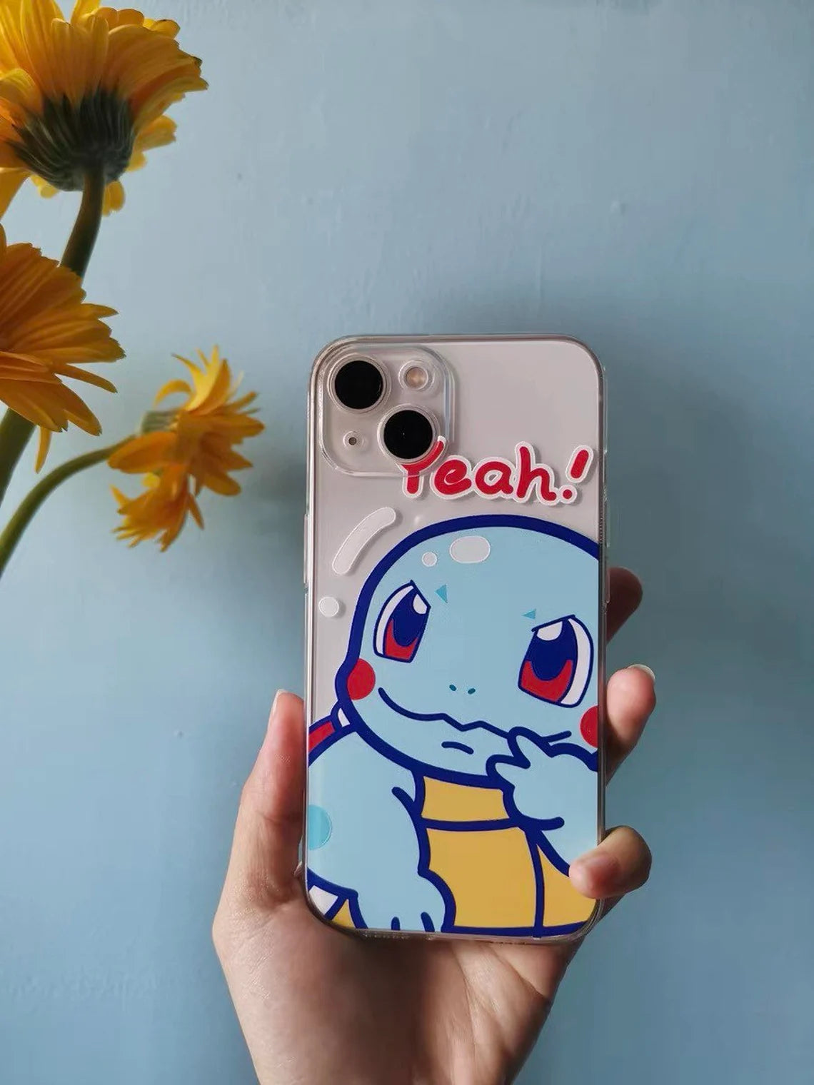 Pokémon Yeah Squirtle iPhone Case 6 7 8 PLUS SE2 XS XR X 11 12 13 14 15 Pro Promax 12mini 13mini KawaiiGiftLand
