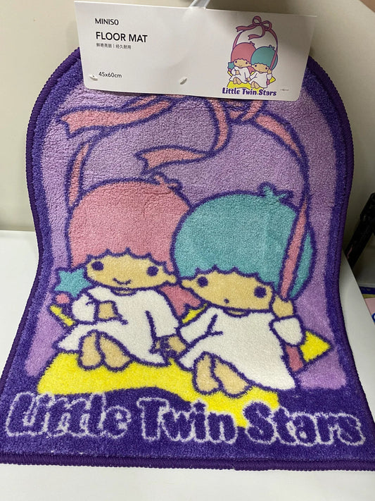 Sanrio Little Twin Star Floor Mat KawaiiGiftLand