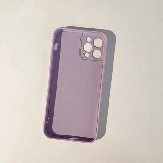 Simply Lavender Purple iPhone Case 6 7 8 PLUS SE2 XS XR X 11 12 13 14 Pro Promax 12mini 13mini KawaiiGiftLand