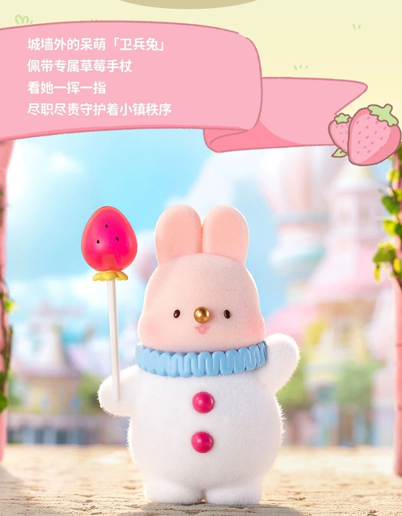 Momo with Bunny Kawaii Lovely Characters | Strawberry Town -Toy