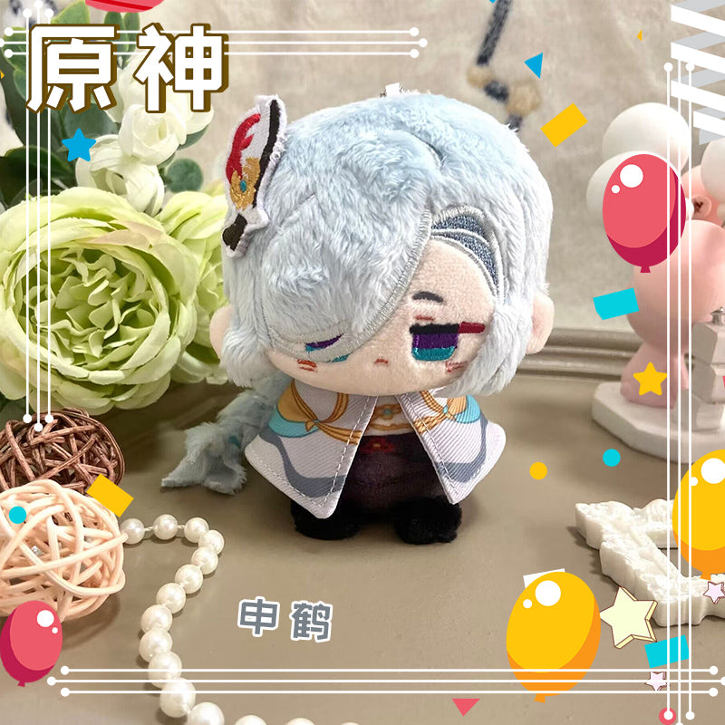 Game Character Genshin Keychain | Shenhe Kaveh Cute Kawaii 12cm Doll - Cute Kawaii Item