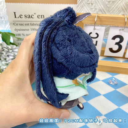Game Character Genshin Keychain | Xianyun Kamisato Ayaka Gaming Cute Kawaii 12cm Doll - Cute Kawaii Item