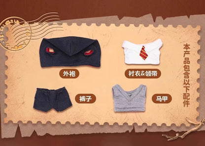 GONG x Harry Magical School Wizard Witch Push Doll | Magical School Characters - Cute Kawaii Mini Doll Can Change Outfits Mystery Blind Box - KawaiiGiftLand