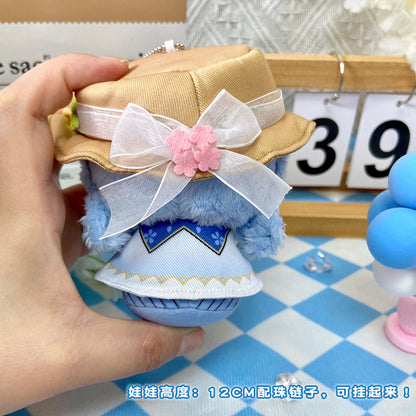 Game Character Genshin Keychain | Xianyun Kamisato Ayaka Gaming Cute Kawaii 12cm Doll - Cute Kawaii Item