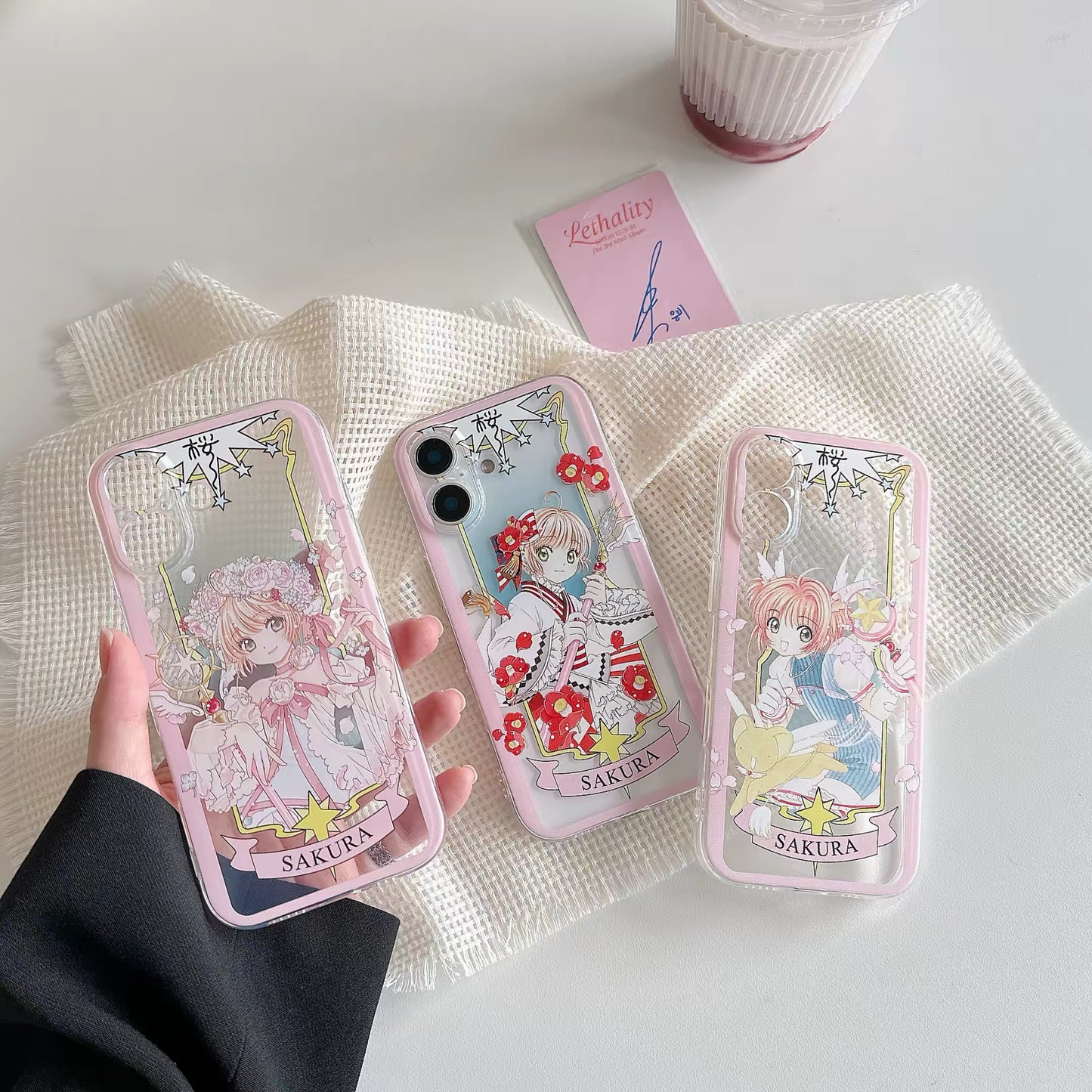 CardCaptorSakura Card Version Part 6 | Flower & Daily - iPhone Case PLUS SE2 XS XR X 11 12 13 14 15 16 16e 17 17e Pro Promax 12mini 13mini