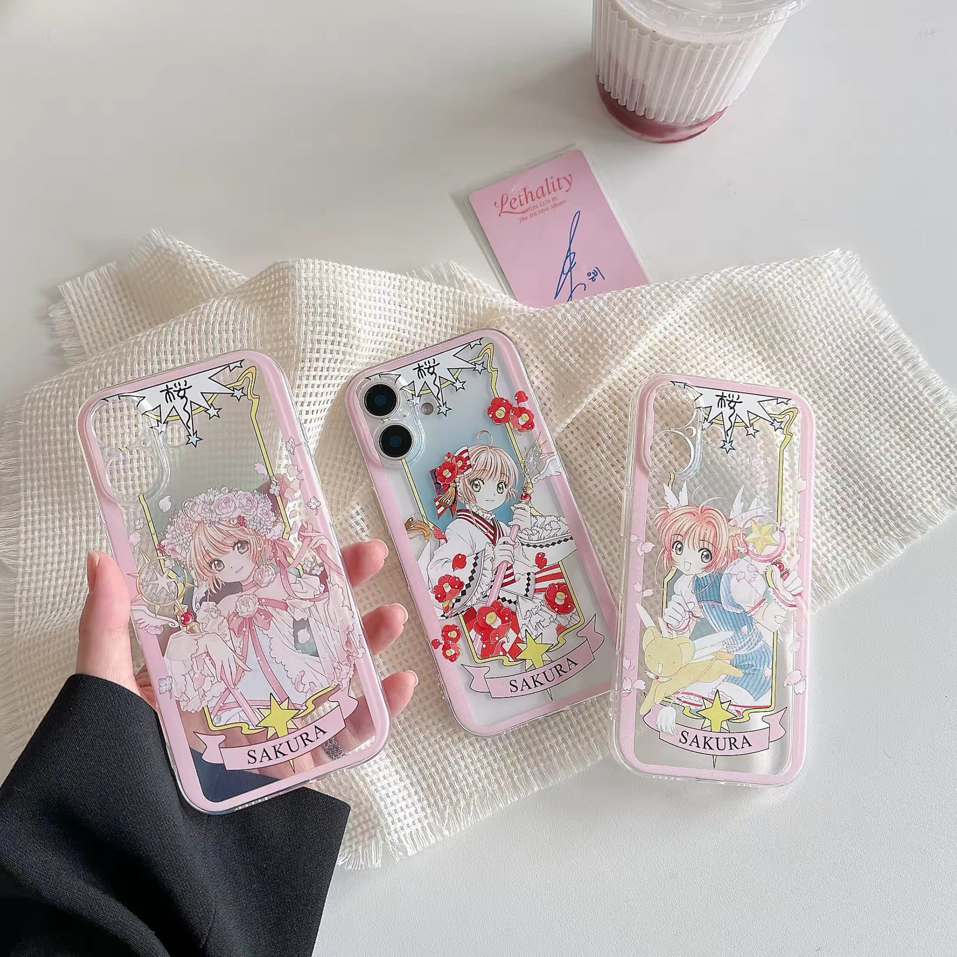 CardCaptorSakura Card Version Part 6 | Flower & Daily - iPhone Case PLUS SE2 XS XR X 11 12 13 14 15 16 16e 17 17e Pro Promax 12mini 13mini