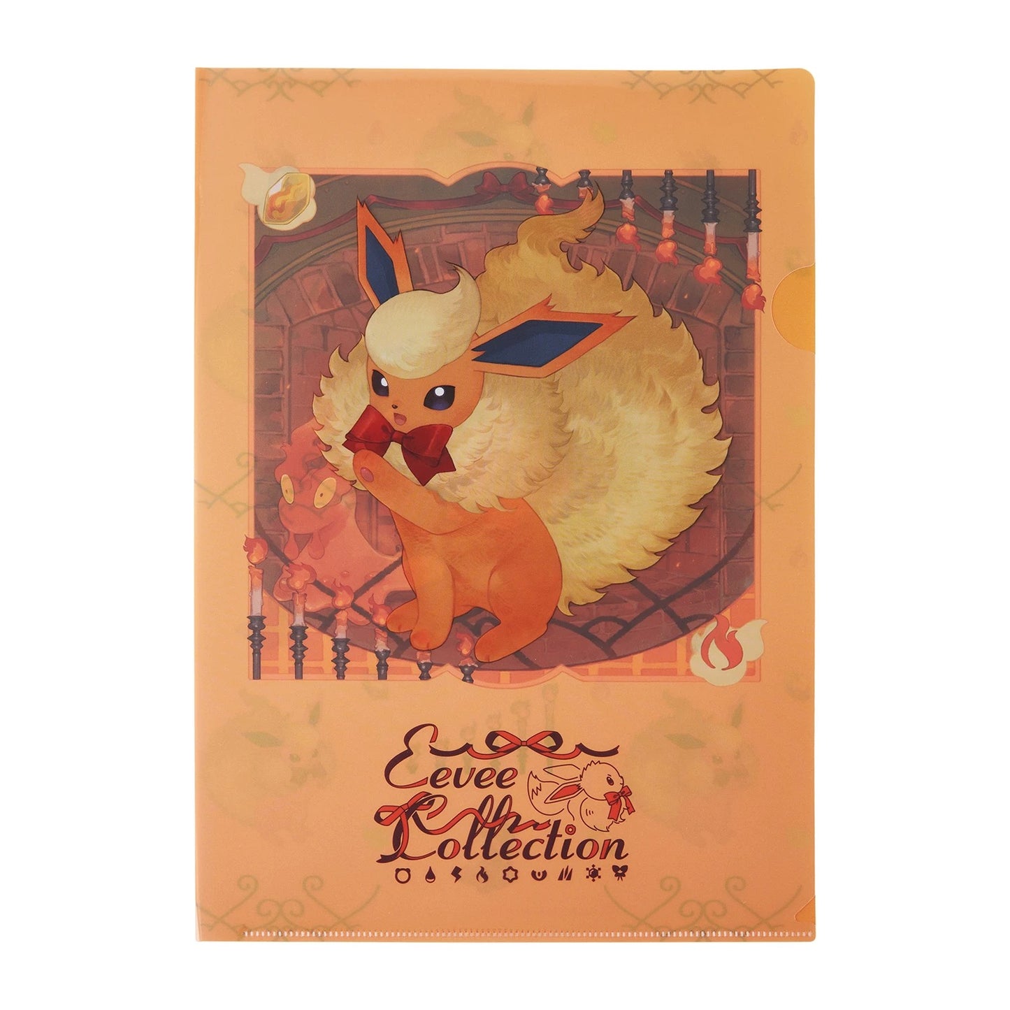 Japan Cartoon Pokemon Eevee Evolution A4 Folder | Eevee Vaporeon Jolteon Flareon Espeon Umbreon Leafeon Glaceon Sylveon - Evolve Anime Collectable Kawaii Item