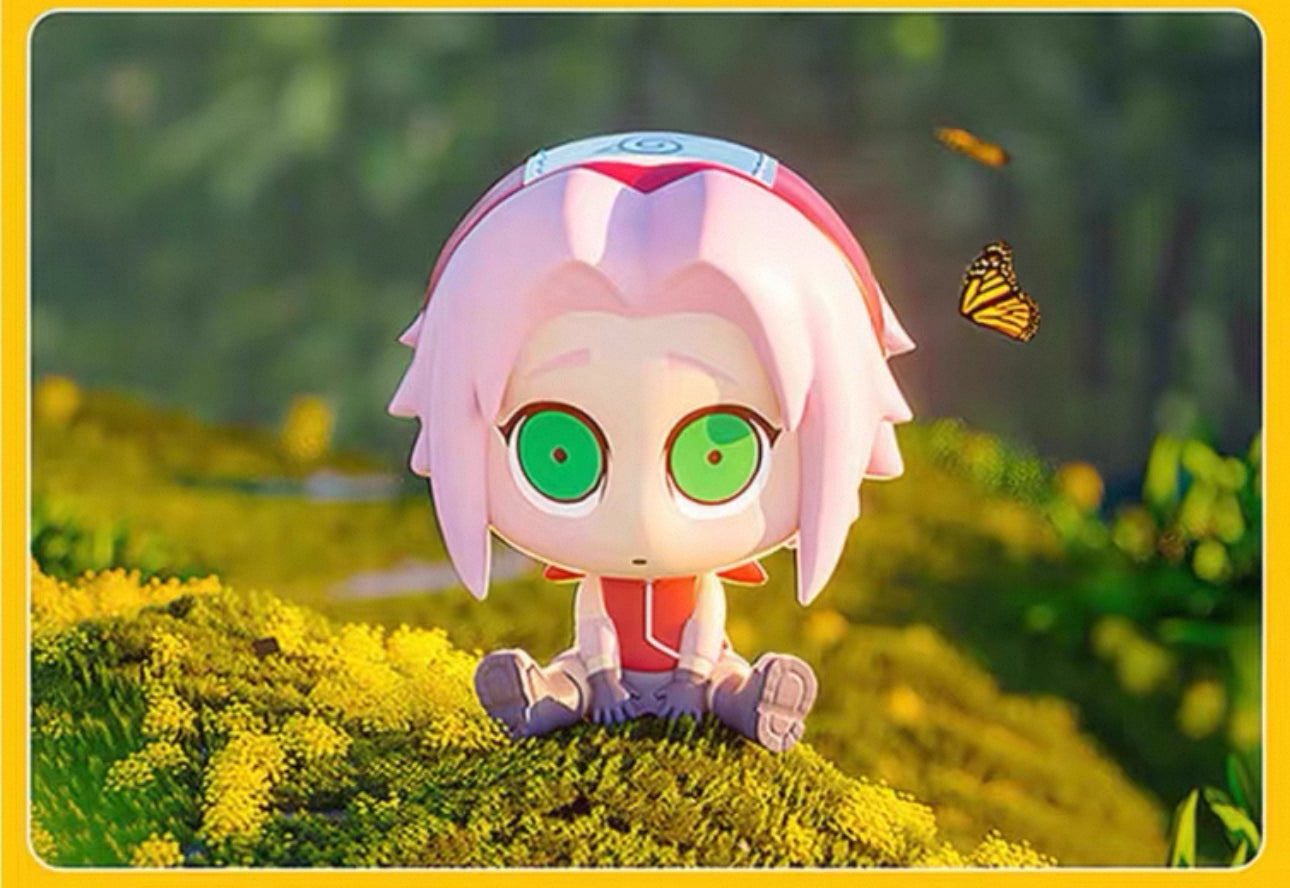 Miniso X Naruto Ninja Mini Sitting Part 1 Series Limited Edition | Naruto Shippuuden Naruto Sasuke Sakura Kakashi Gaara Lee -  Figure Keychain Collectable Toys Mystery Blind Box KawaiiGiftLand