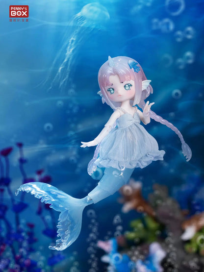 Penny Box Tidal Secret Language | Mermaid Sea Fairy 1/12 ob11 11cm BJD Doll Ball Joint Doll - Collectible Toys Mystery Blind Box