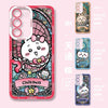 ちいかわ魔法少女ステンドグラス | ちいかわ ハチワレ うさぎ モモンガ - スマホケース Samsung Galaxy S26 S25 S24 S23 S22 S21 FE Ultra Edge