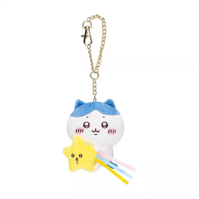 Japan ChiiKawa with Shooting Star | ChiiKawa Hachiware Usagi - Mini Plush Doll Keychain