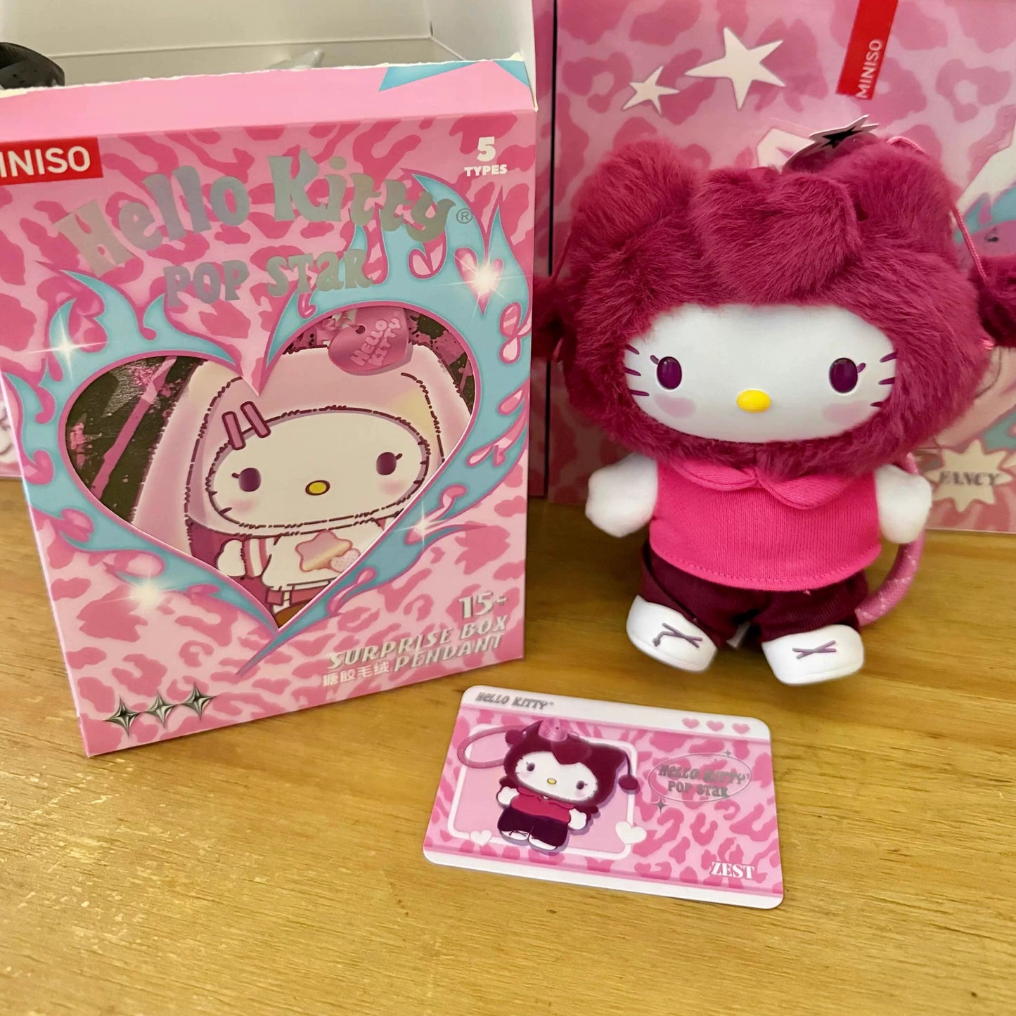 Miniso Sanrio Characters Hello Kitty | Pop Star - Collectable Toys Mystery Blind Box