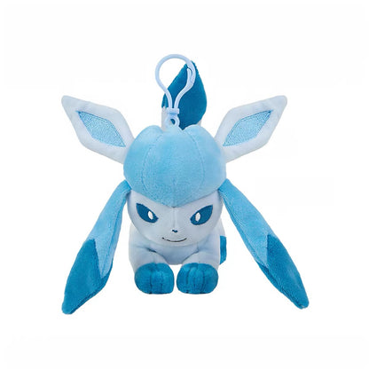 Japan Cartoon Pokemon Eevee Evolution Series Laying Plush Keychain | Eevee Vaporeon Jolteon Flareon Espeon Umbreon Leafeon Glaceon Sylveon - Evolve Anime Collectable Kawaii Item