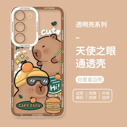 Cute Animal Capybara | Part3 8 Styles - Phone Case Samsung Galaxy S26 S25 S24 S23 S22 S21 FE Ultra Edge