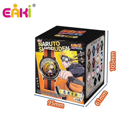 Eaki X Naruto Ninja Part 1 Watch Accessories Series | Naruto Shippuuden Naruto Sasuke Sakura Kakashi Minato Itachi Uchiha Madara Obito - Watch Collectable Toys Mystery Blind Box