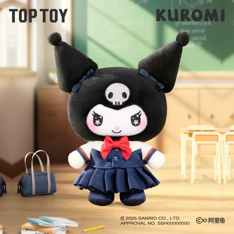 TopToy Sanrio Characters Kuromi | School Life Uniform - Collectable Toys Mystery Blind Box KawaiiGiftLand