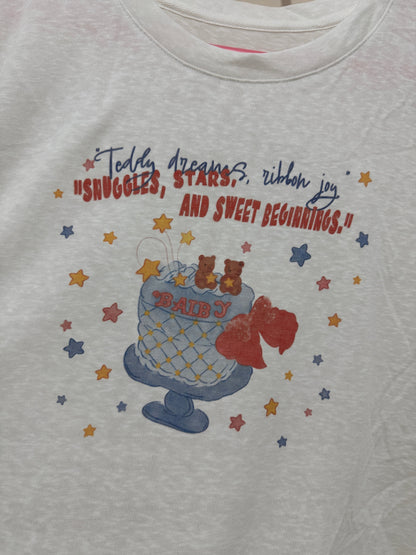 Korean Fashion Cute Animal Style Shirt Series | Bear with Ice Cream Cup - Kawaii Fashion Items