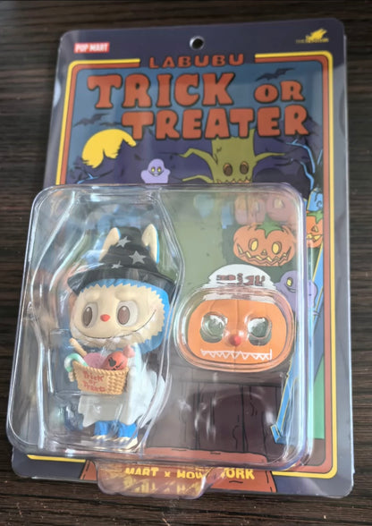 Popmart Halloween Series Limited Edition | The Monsters Labubu Trick or Treater Figure - 10cm Kasing Lung Zimomo Labubu Toy Collection