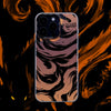 Japanese Anime Naruto Ninja | Laser Kurama Nine Tails Icon - iPhone Case 7 8 PLUS XS XR X 11 12 13 14 15 16 Pro Promax SE3 SE2