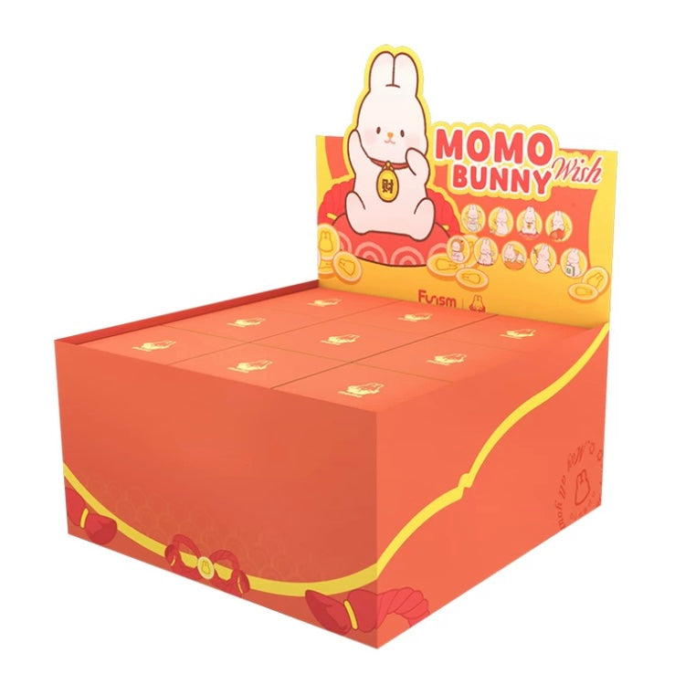 Momo with Bunny Kawaii Lovely Characters | Momo Bunny Wish -Toy Collection Mystery Blind Box