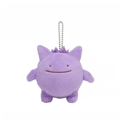 Japan Cartoon Pokemon Center Ditto Crossover Part 4 | Jigglypuff Mareep Mimikyu Mew Lucario Vulpix Magikarp Lapras Dragonite Snorlax Gengar - Mascot Mini Plush Doll