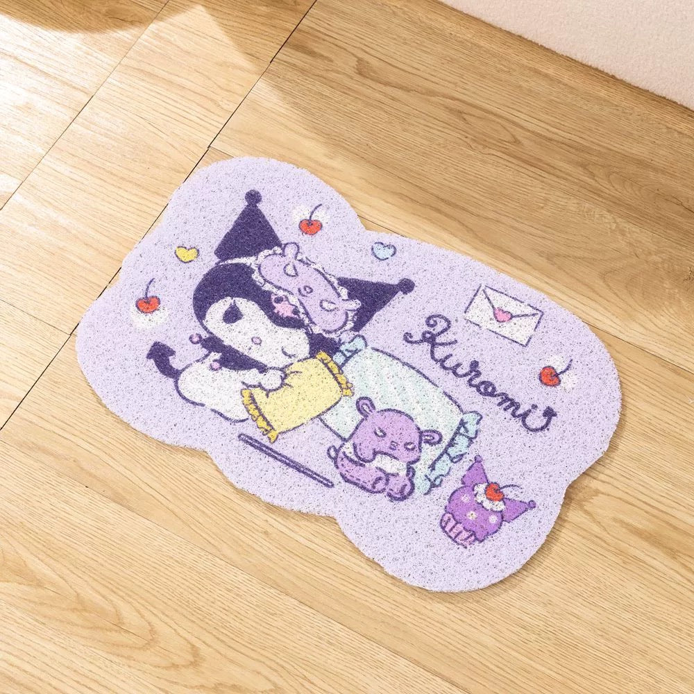 Sanrio 40 X 60cm Bathroom Floor Mat | Hello Kitty My Melody Kuromi Little Twin Stars Friends - Kawaii items Cute Things